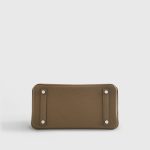Hermès Birkin 25 Togo Toundra Palladium Hardware - Image 4