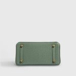 Hermès Birkin 25 Togo Vert Amande Gold Hardware Retourne - Image 6