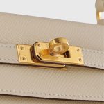 Hermès Kelly 25 Epsom Nata Sellier Gold Hardware - Image 6