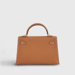 Hermès Kelly Mini Epsom Gold Sellier Gold Hardware - Image 3