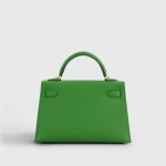 Hermès Kelly Mini Epsom Vert Yucca Sellier Gold Hardware - Image 3