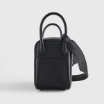 Hermès Lindy 20 Clemence Black Gold Hardware - Image 4