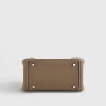 Hermès Lindy 20 Clemence Etoupe Palladium Hardware - Image 4