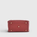Hermès Lindy 26 Clemence Rouge H Gold Hardware - Image 4