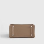 Hermès Birkin 25 Togo Etoupe Palladium Hardware Retourne - Image 3