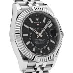 Rolex Sky-Dweller 326934 Stainless Steel Black Dial Jubilee - Image 4