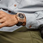 Audemars Piguet Royal Oak 25977OR.OO.D002CR.01 Chronograph Tourbillon Rose Gold Black Dial - Image 2