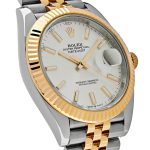 Rolex Datejust 41 126333 Yellow Gold Stainless Steel Silver Dial (2022) - Image 3