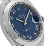 Rolex Datejust 41 126300 Stainless Steel Blue Roman Dial Oyster (2025) - Image 5