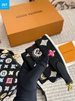Louis Vuitton bling bling embroidered beaded studded fabric double box - Image 8