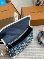 Louis Vuitton bling bling embroidered beaded studded fabric double box - Image 7