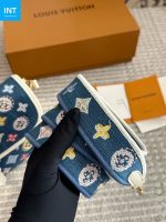 Louis Vuitton bling bling embroidered beaded studded fabric double box - Image 2