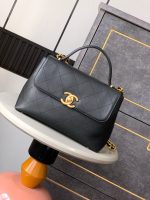 CHANEL LARGE FLAP BAG WITH TOP HANDLE - Image 2