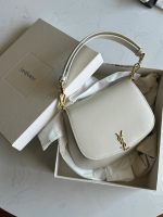 Saint Laurent Mini VOLTAIRE TOP HANDLE bag in BOX SAINT LAURENT - Image 6