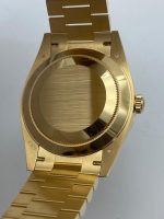 Rolex Day-Date 40 228348RBR Yellow Gold Green Ombre Roman Numeral Dial Diamond Bezel (2024) - Image 3