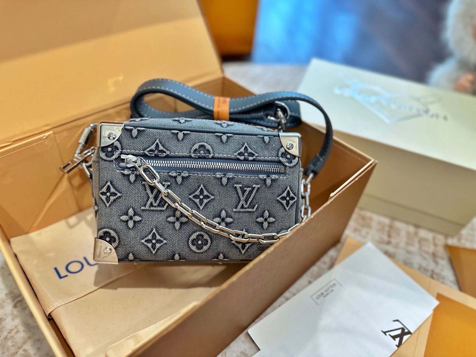 IMG_8851.jpg Louis Vuitton mini soft trunk bag - Image 1