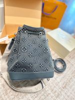 Louis Vuitton Denim Bucket Bag - Image 3