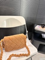 Chanel CF lambswool bag - Image 4