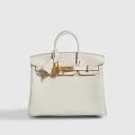 Hermès Birkin 25 Togo Craie Gold Hardware