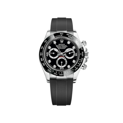 Rolex Daytona 116519LN White Gold Black Diamond Dial