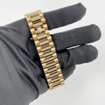 Rolex Day-Date 36 128238 Yellow Gold Green Ombre Roman Numeral Dial (2024) - Image 11