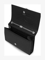SAINT LAURENT Kate monogram croc-embossed leather shoulder bag - Image 6
