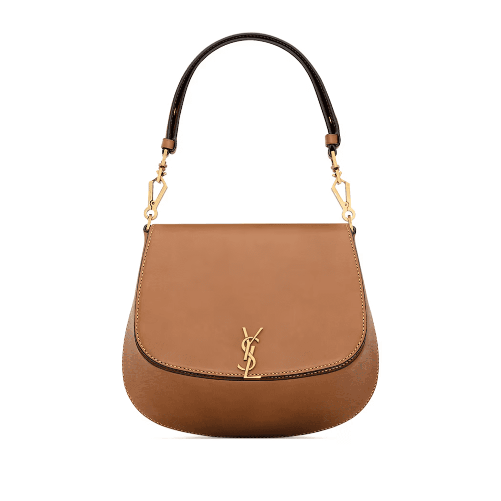 RGHD1.png Saint Laurent Leather Voltaire Top-Handle Bag - Image 1