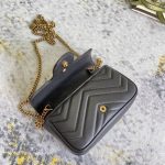 GUCCI Marmont matelasse leather super mini bag - Image 7