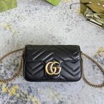 GUCCI Marmont matelasse leather super mini bag - Image 3