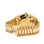 Rolex Day-Date 40 228238 Yellow Gold Black Diagonal Motif Dial - Image 5
