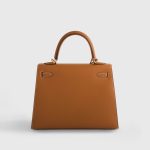 Hermès Kelly 25 Epsom Gold Sellier Gold Hardware - Image 3