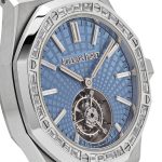 Audemars Piguet Royal Oak 26535PT.ZZ.1220PT.01 Selfwinding Flying Tourbillon Platinum Light Blue Dial - Image 5