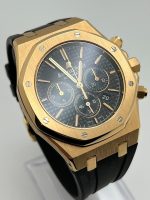 Audemars Piguet Royal Oak 26320OR.OO.D002CR.01 Selfwinding Chronograph Rose Gold Black Dial - Image 4