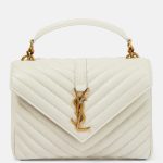 SAINT LAURENT Collège Medium leather shoulder bag