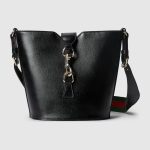 GUCCI MINI BUCKET SHOULDER BAG(BLACK)