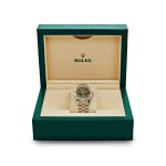 Rolex Datejust 31 278278 ‘Ladies’ Yellow Gold Diamond Green Dial President (2023) - Image 7