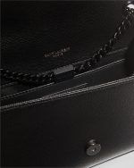 Saint Laurent Kate Small YSL Crossbody Bag in Grained Leather - Image 4