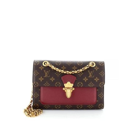 Louis Vuitton Victoire Handbag Monogram Canvas and Leather