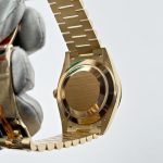 Rolex Day-Date 40 228348RBR Yellow Gold Green Roman Numeral Dial Diamond Bezel (2024) - Image 7