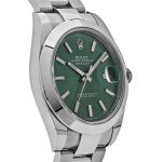 Rolex Datejust 41 126300 Stainless Steel Green Dial Oyster (2025) - Image 5