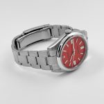 Rolex Oyster Perpetual 41 124300 Stainless Steel Red Dial (2021) - Image 3