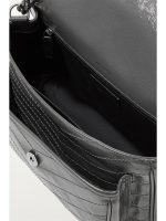 SAINT LAURENT Niki Baby medium quilted crinkled-leather shoulder bag - Image 4