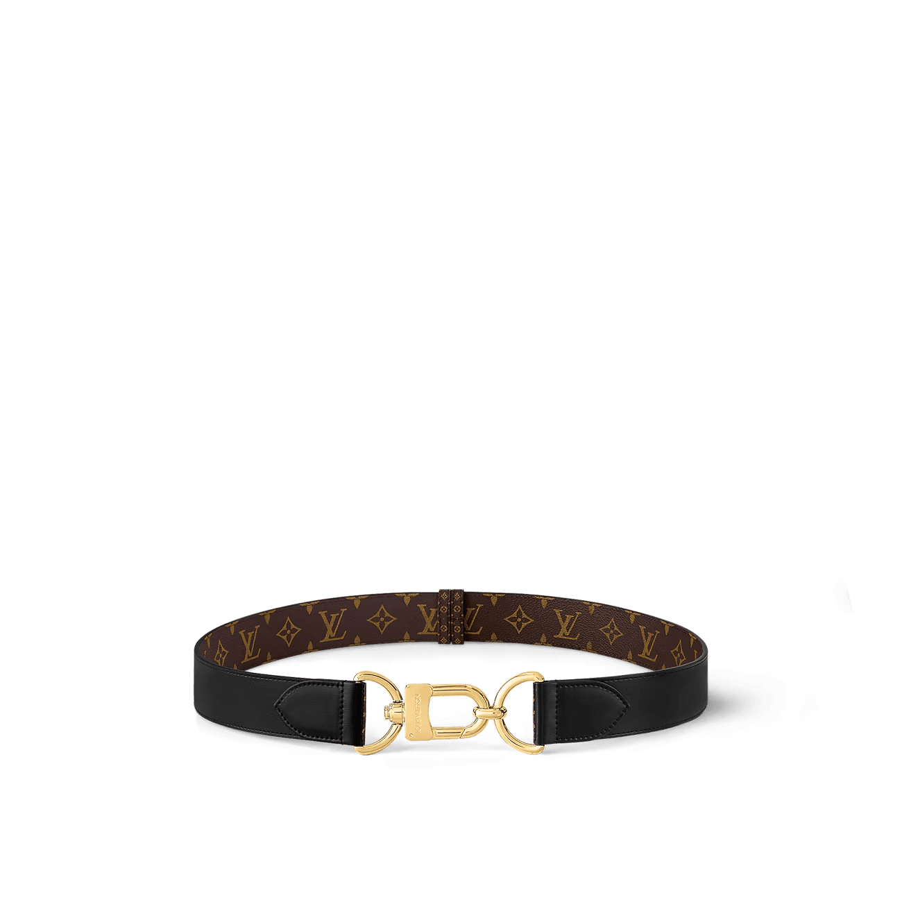 a62c0932a52ebc3f8b70efbb27eb2c06.png Louis Vuitton M8430Z Oversized Hook 40mm Reversible Belt - Image 1