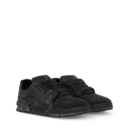 Louis Vuitton 1ADEQR LV Trainer Distressed Sneaker