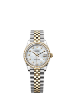 Rolex Datejust 31 278273 ‘Ladies’ Yellow Gold Stainless Steel Mother of Pearl Diamond Dial (2024)
