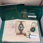 Rolex Datejust 28 279175 ‘Ladies’ Rose Gold Olive Diamond Dial (2025) - Image 11