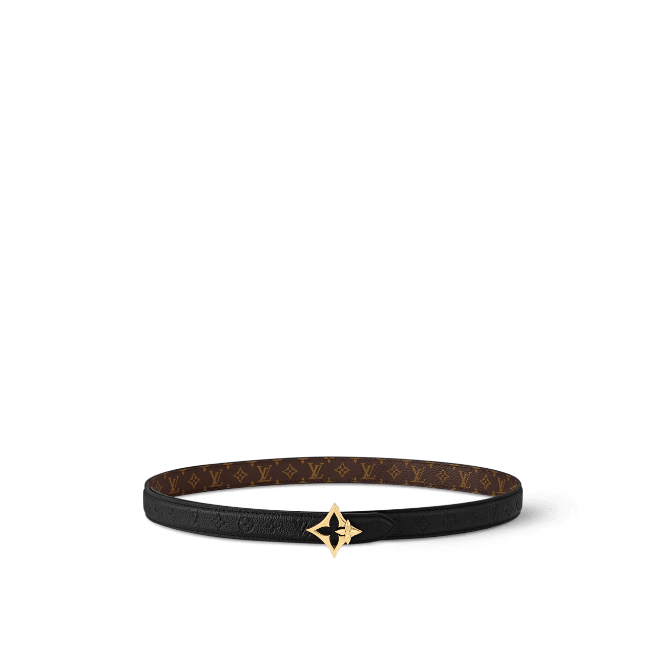 aa1303742e98e332d6f41908b3ae3e95.png Louis Vuitton M8783V LV Flowergram 20mm Reversible Belt - Image 1