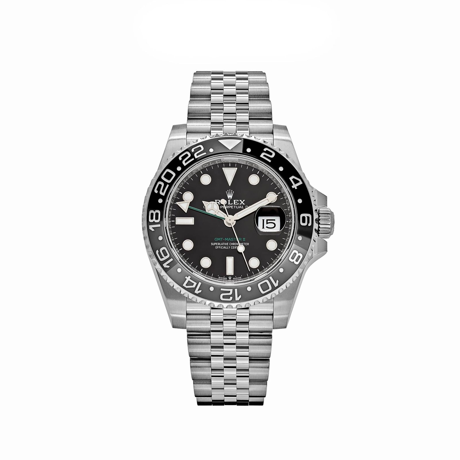 akcm1O2T-rolex-gmt-master-ii-126710grnr-bruce-wayne-stainless-steel-black-dial-jubilee-2024-rolex-43607862542580.jpg Rolex GMT-Master II 126710GRNR ‘Bruce Wayne’ Stainless Steel Black Dial Jubilee (2024) 40mm - Image 1