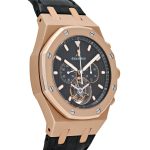 Audemars Piguet Royal Oak 25977OR.OO.D002CR.01 Chronograph Tourbillon Rose Gold Black Dial - Image 5
