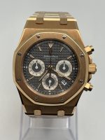 Audemars Piguet Royal Oak 26022OR.OO.D098CR.02 Chronograph Rose Gold Grey Dial - Image 2
